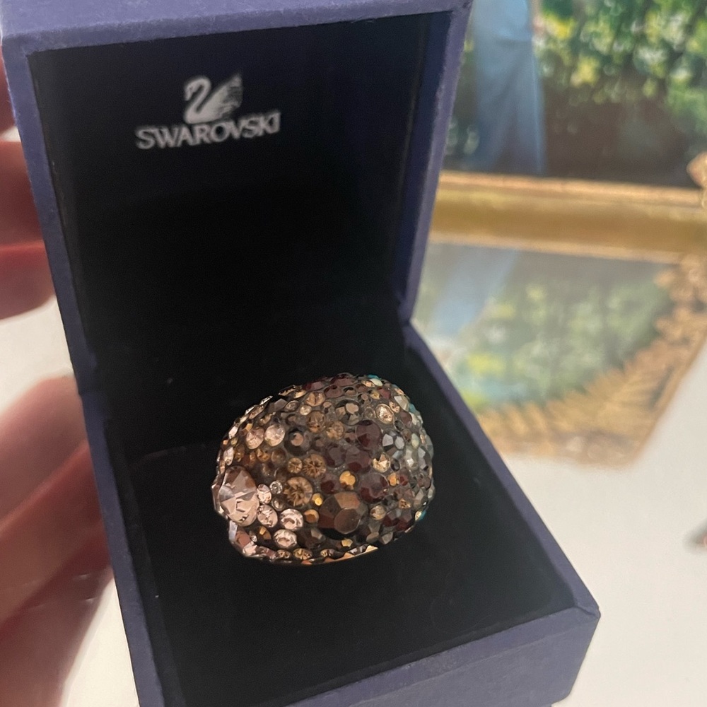 Swarovski cocktail ring